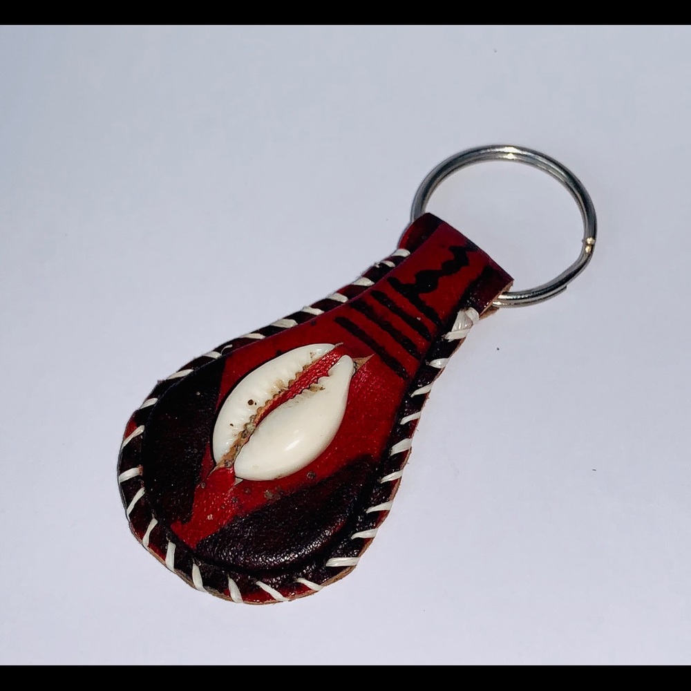🔑100% leather keyring🔑